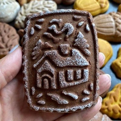 画像3: ハウス/house *wood gingerbread cookie mold