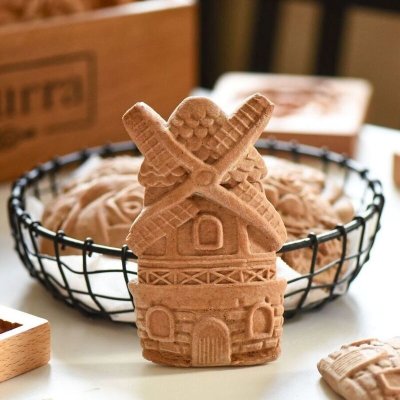 画像3: 風車*wood gingerbread cookie mold