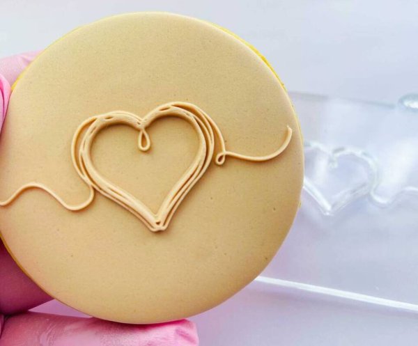 画像1: Heart*ハート/fondant cookie stamp (1)