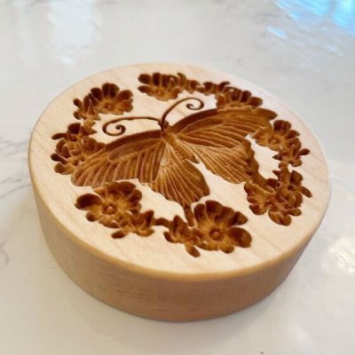 画像2: 蝶々/Buttefly*wood cookie mold