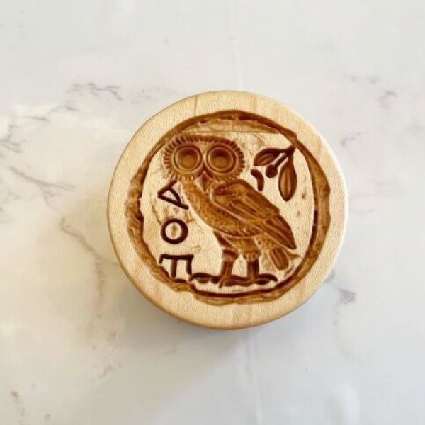 画像1: ふくろう/Owl*wood cookie mold (1)