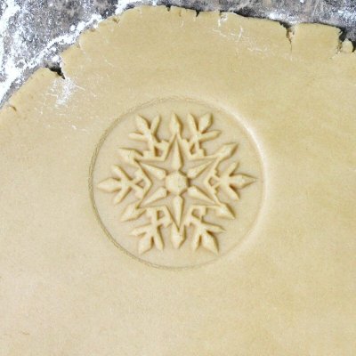 画像2: 雪の結晶/Snowflake*wood cookie stamp