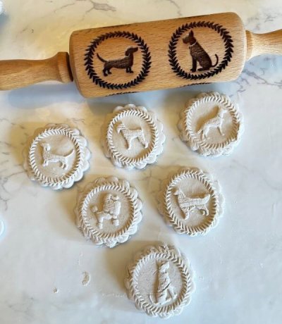 画像1: 犬の仲間たち＜6種類＞/mini Rolling Pin