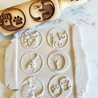 画像2: 【30％OFF/SALE】猫ちゃん＜6種類＞/mini Rolling Pin