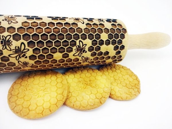 画像1: Honey Comb*蜜蜂と巣/Rolling Pin＜M＞ (1)