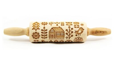 画像1: Scandinavia Folk＜おうち＞/mini Rolling Pin