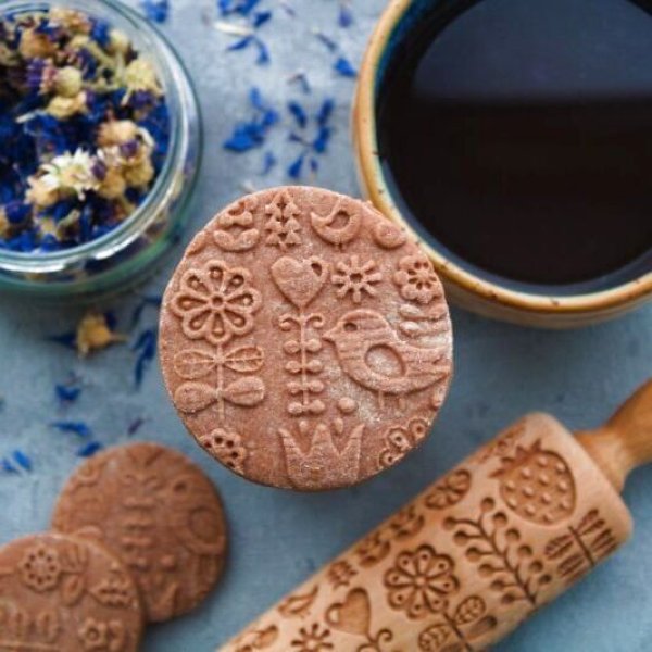 画像4: Scandinavia Folk＜おうち＞/mini Rolling Pin (4)