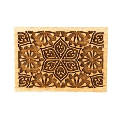 画像2: Flower＜曼陀羅＞*wood cookie stamp