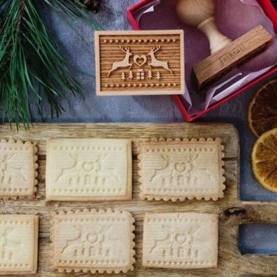 画像3: クリスマスLOVE*wood cookie stamp