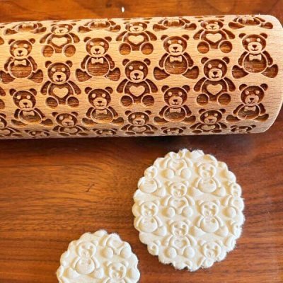 画像3: Teddy bear＜くまちゃん＞/Rolling Pin＜L＞