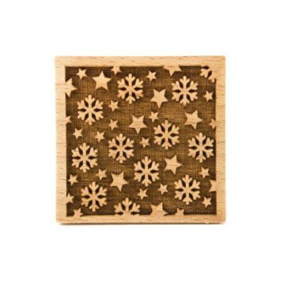 画像3: 雪の結晶＆星star*wood cookie stamp