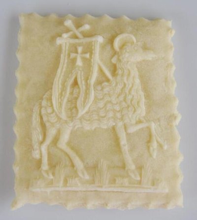 画像1: パスカルの子羊* Pascal Lamb circa 1750/cookie mould by anis-paradies