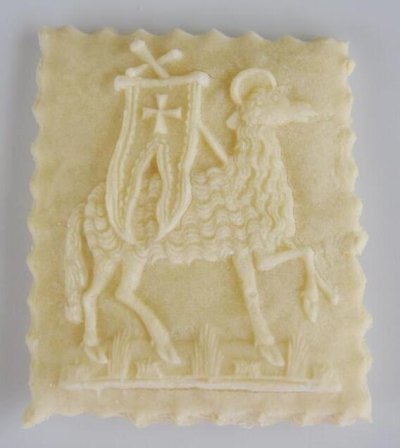 画像1: パスカルの子羊* Pascal Lamb circa 1750/cookie mould by anis-oaradies