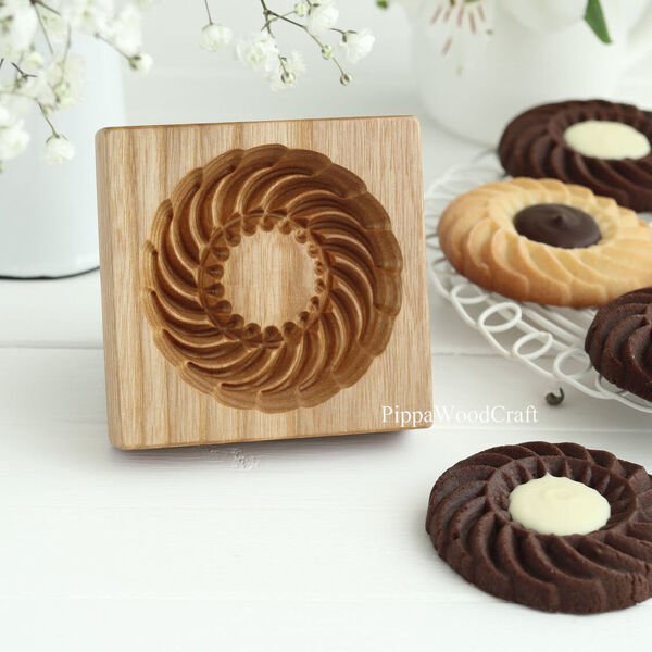 画像2: Mold #6*wood cookie mold (2)