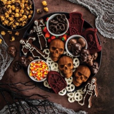 画像3: Skull Bitelet Pan/骸骨miniケーキパン