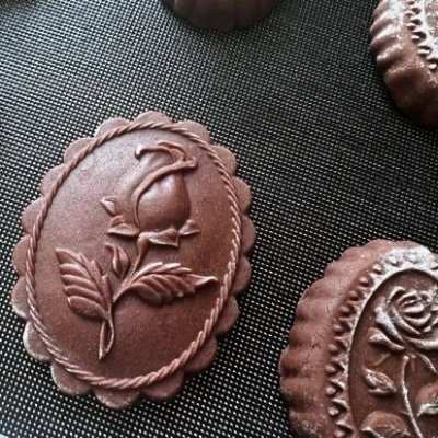 画像3: ローズ/Rose*wood gingerbread cookie mold