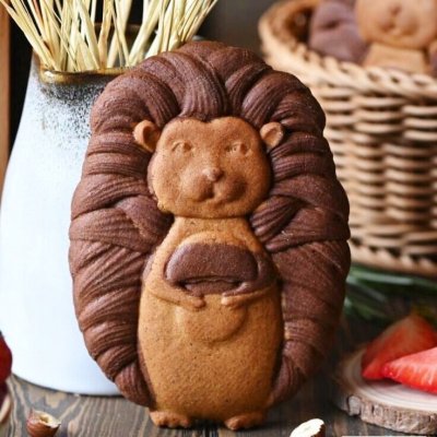 画像3: ハリネズミ/Hedgehog Prosha*wood gingerbread cookie mold