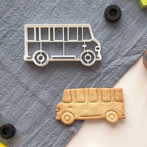 画像1: バス/Bus*cookie cutter (1)