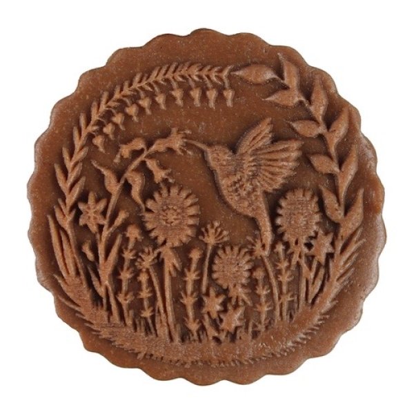 画像2: ハチドリとお花畑/cookie mould from Germany (2)