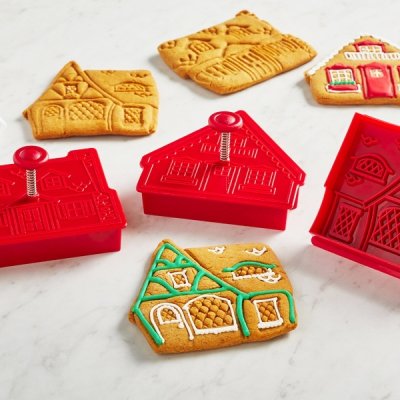 画像2: Gingerbread House＜ジンジャーブレッドハウス/3種類＞cookie cutter&stamp