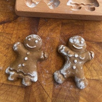 画像2: Gingerman/男の子＆女の子*wood cookie mold
