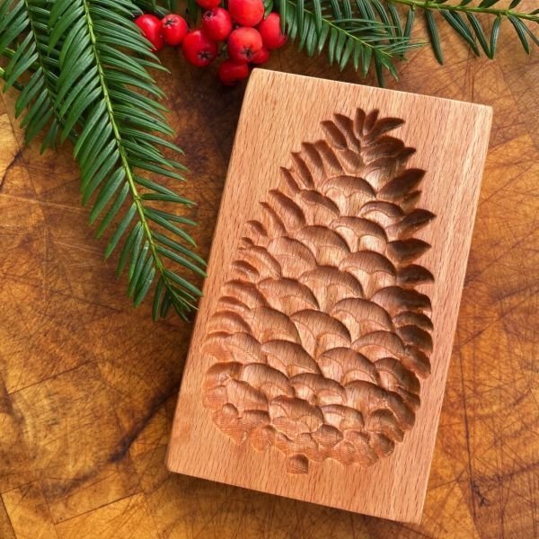 画像2: 松ぼっくり/ Pine cone*wood cookie mold (2)