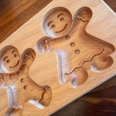 画像3: Gingerman/男の子＆女の子*wood cookie mold