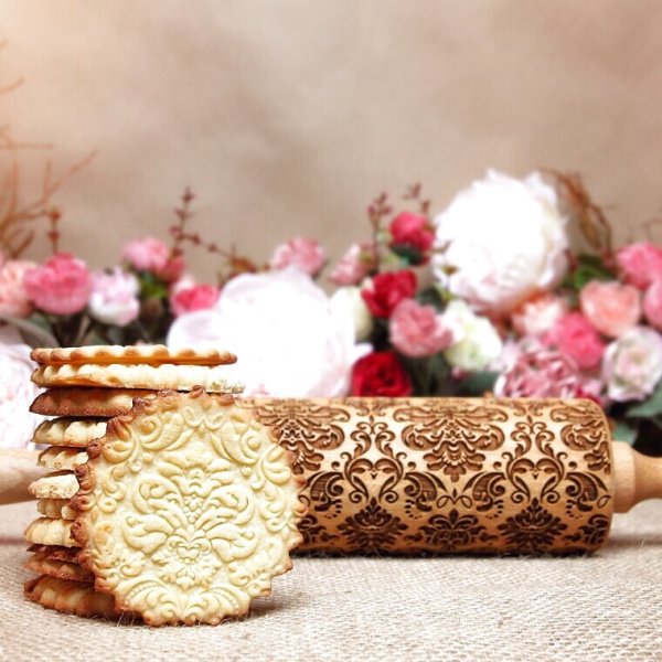 画像3: Damask Embossed＜ダマスク柄＞/Rolling Pin＜M＞ (3)