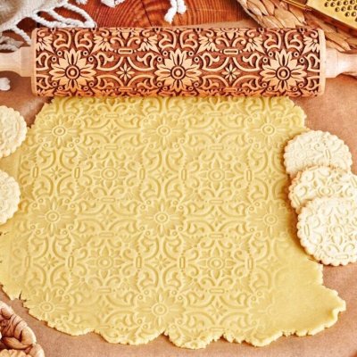 画像1: 【30％OFF/SALE】Flower＜フラワー*モチーフ＞/Rolling Pin＜S＞