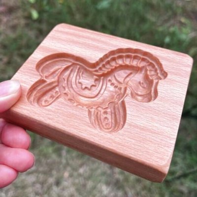 画像2: Horse/馬*wood gingerbread cookie mold