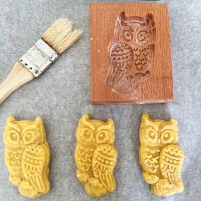 画像3: ふくろう*wood gingerbread cookie mold