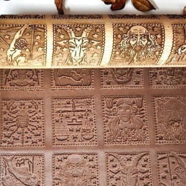 画像1: 12星座*Zodiac Signs/Rolling Pin＜M＞ (1)