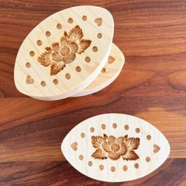 画像2: ブロッサム/Brossom Pearl*wood cookie mold (2)
