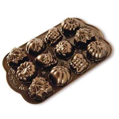 画像3: どんぐり/葉っぱ/かぼちゃ*Autumn Delights Cakelet Pan
