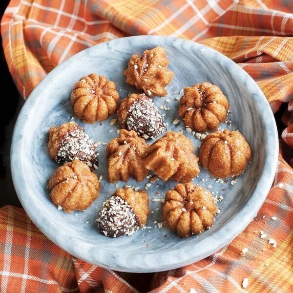 画像2: どんぐり/葉っぱ/かぼちゃ*Autumn Delights Cakelet Pan (2)