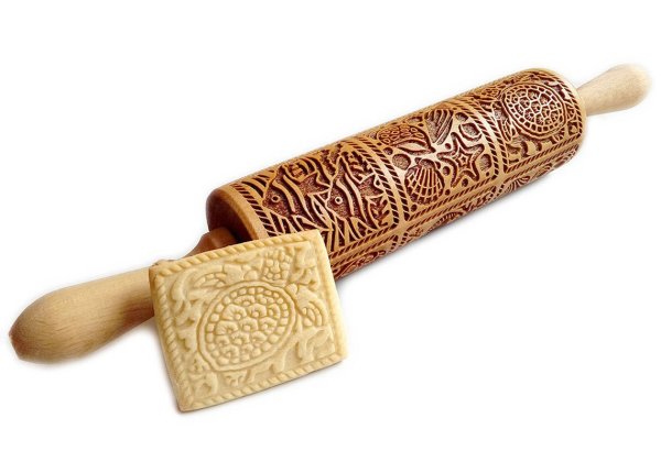 画像2: Aquarium＜海の生き物９種類＞/Rolling Pin＜M＞ (2)