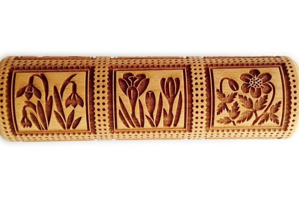 画像4: Spring Flowers＜お花いろいろ９種類＞/Rolling Pin＜M＞ (4)