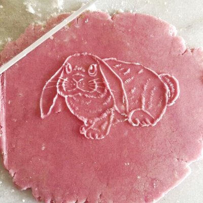 画像1: うさぎちゃん*その3/fondant cookie stamp