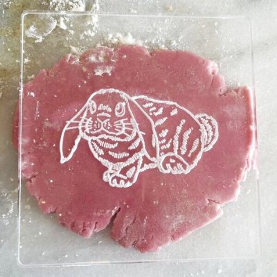 画像2: うさぎちゃん*その3/fondant cookie stamp