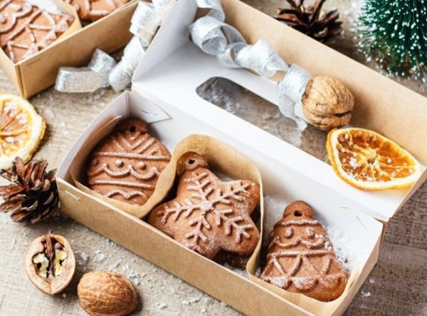 画像2: オーナメント*2種類<その3> *wood gingerbread cookie mold (2)