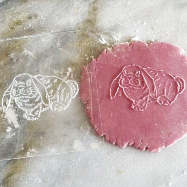 画像1: うさぎちゃん*その3/fondant cookie stamp (1)