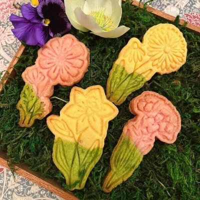 画像3: お花*4種類＜カーネーション/水仙/デイジー/タンポポ＞*cookie stamp & cutter