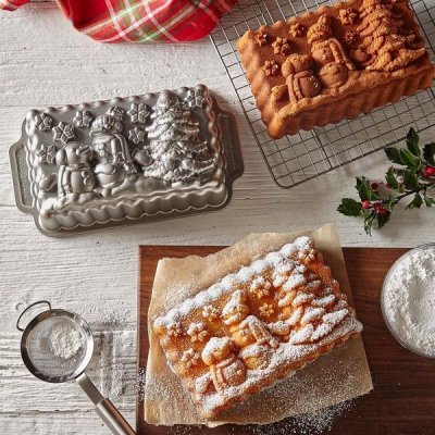 画像2: 雪だるま/Winter Wonderland Loaf Pan