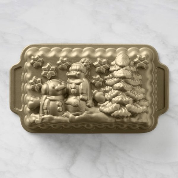画像2: 雪だるま/Winter Wonderland Loaf Pan (2)