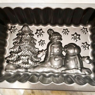 画像3: 雪だるま/Winter Wonderland Loaf Pan