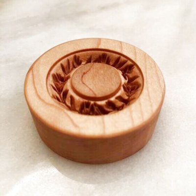 画像3: Floral Jelly Filled*wood cookie mold