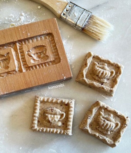 画像4: tea time/ティータイム*cookie mold/菓子木型作家 komorebi. (4)