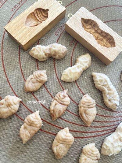画像2: ピーナッツ/どんぐり*cookie mold/菓子木型作家 komorebi.