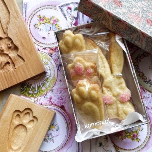 画像4: bunny paw/肉球*cookie mold/菓子木型作家 komorebi. (4)