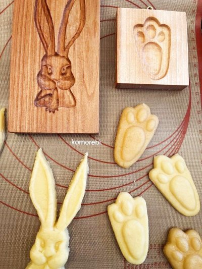 画像2: うさぎ/bunny*cookie mold/菓子木型作家 komorebi.